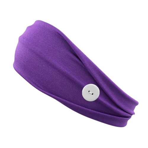 

Colorful Headband with Buttons for Face Mask