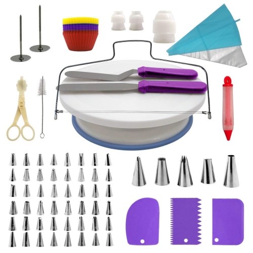 

106 Pieces Cake Turntable Set