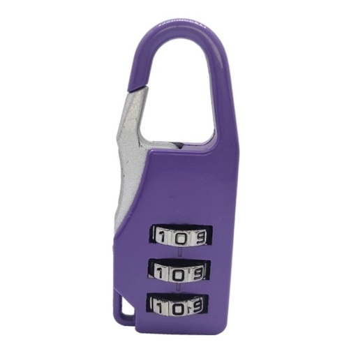 

3 Dial Digit Number Code Password Combination Padlock