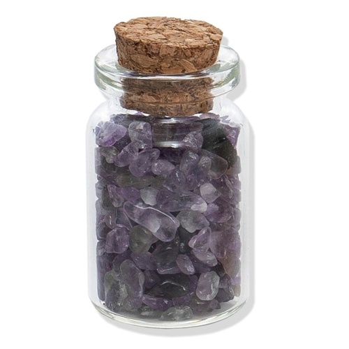 

Wishing Bottle Natural Crystal Irregular Stones Drifting Bottle