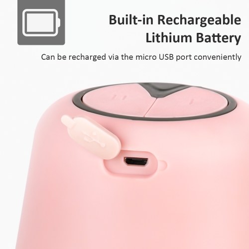 

Household Electric Ice Crusher Mini Ice Shaving Machine 0.3L Capacity 2-Level Power Built-in Battery for Home Use