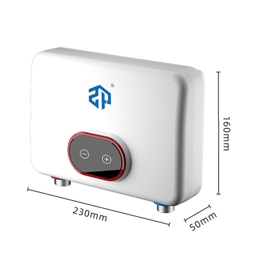 5.5KW Tankless Heater 220V Instant Water Heater LED Digital Display  30-55 ℃ with Overheating Protection Function 