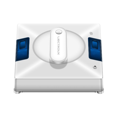 LIECTROUX YW509 Window Cleaning Robot with Remote Controller and APP Control Smart Path Planning 3 Way Water Spray 3000Pa Suction Power Edge Detection Anti-falling Protection Automatic Window Cleaner 