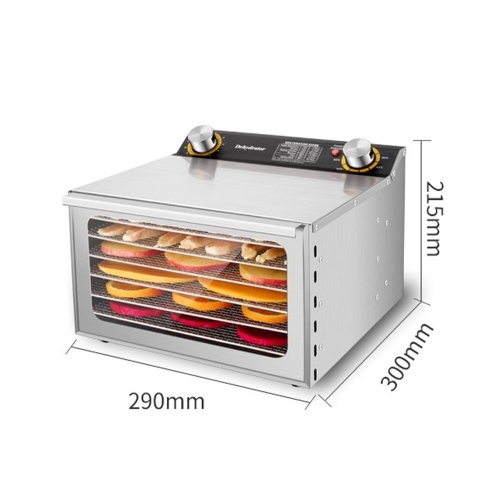 

Dehydrators for Food and Jerky with 24H Timer 6 Drying Racks 400W 30-90℃ Vegetable Fruit Dehydrator Adjustable Temperature Control and Visible Window for Home Commercial Use