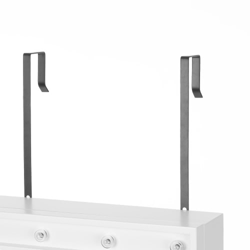 

iKayaa Fashion LED Lights Hanging Jewelry Armoire Door/Wall Mount Jewelry Cabinet Mirrored Jewelry Storage Box Organizer