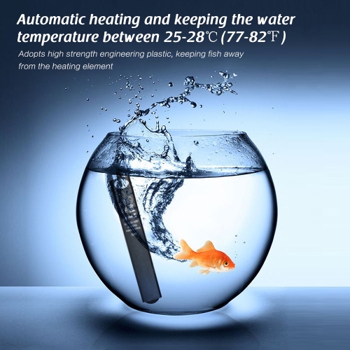 

Mini Submersible Aquarium Heater Fish Tank Water Heating Rod Thermostat 15W