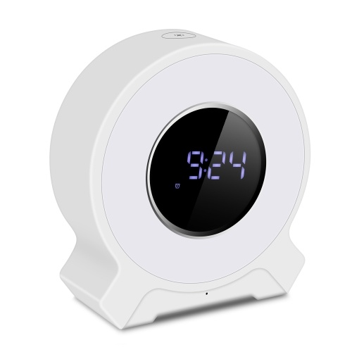 

Портативный USB аккумуляторная LED Wake Up Будильник