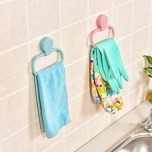 

Kitchen Bathroom Accessories Towel Ring Rack
