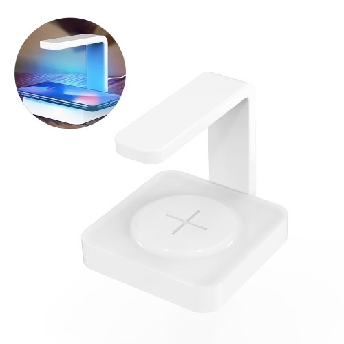 

2 in 1 UVC Light and Phone Wireless Charger 6mm Sensor Distance Wireless Charging Stand