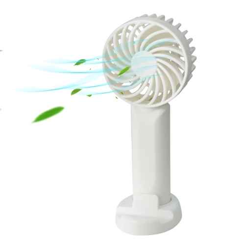 Handheld Fan with Base Portable Mini Fan 3 Speeds Low Noise Personal Desk Fan for Travel Camping Office Home USB Powered Desk Fan