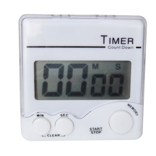 

Digital Kitchen Timer with Strong Magnet Back Stand Loud Alarm