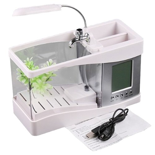 

Mini Fish Tank With USB Creative Fish Tank