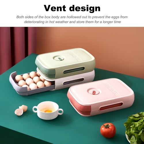 

Egg Holder Egg Storage Box Drawer design Large Capacity
