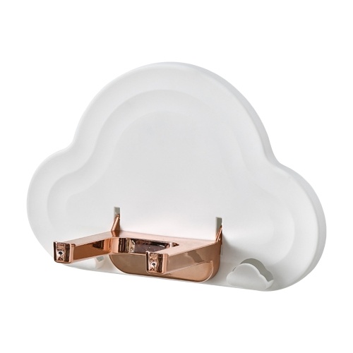 

Hair Dryer Holder Foldable Wall Mounted Hair Dryer Hanging Rack Hair Dryer Organizer Hair Styling Storage Organizer for Bathroom Barbershop Washroom