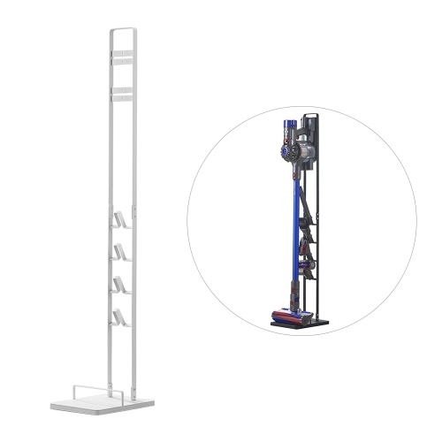 Composé à vide compatible avec le support de socle de stockage Dyson pour V6 V7 V8 V10 V11 Nettoyeur à vide et accessoires Saisie à plancher de siège Sac d'organisateur de support de stockage métallique stable