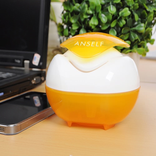 

Anself Mini Ball Shape Multifunctional Handy USB Air Purifier Aroma Diffuser Fresh Humidifier for Home Car