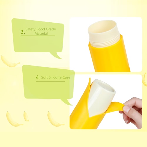 

220ml Water Bottle BPA-Free Cute Banana Travel & To-Go Water Bottle
