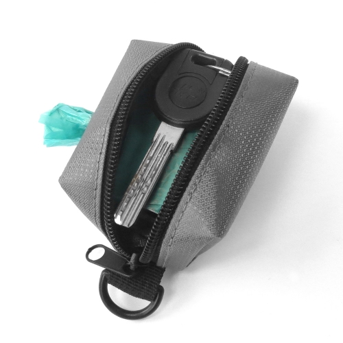 

Pet Poop Bag Holder Leash Attachment Waste Bag Dispenser Принять для Оксфордской ткани для собак Кошки, идущие по пешеходной дорожке