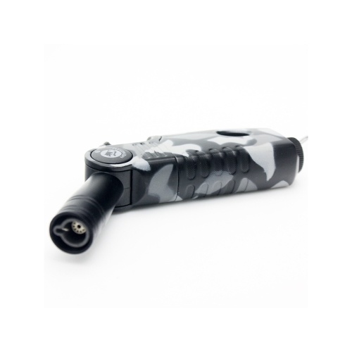 

Windproof Vertical Camouflage Butane Jet Hit Fire Machine Flamethrower with 45 Degree Rotating Head No Gas