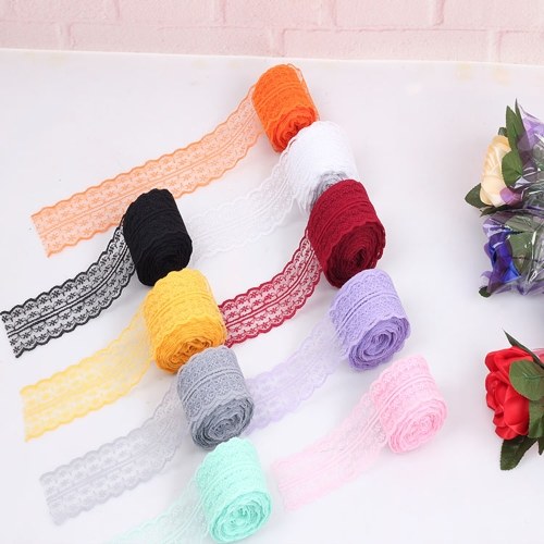 

Lace Roll Lace Ribbon Vintage Style Scalloped Edge Lace Ribbon DIY Bridal Wedding Decoration Crafts