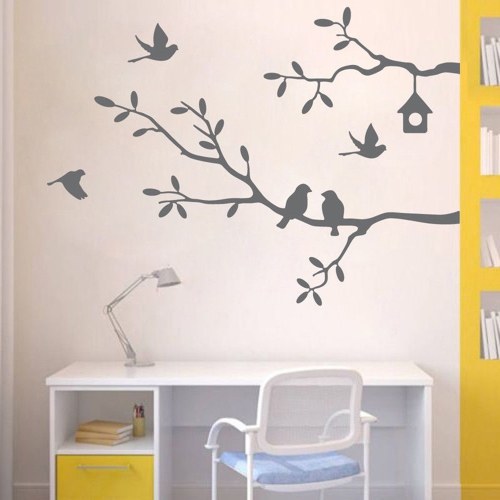 Bedroom Living Room Branch & Birds Wall Sticker
