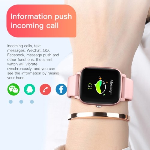 

Fitness Tracker Heart Rate Monitor Watches for Men Women IP67 Waterproof Digital Watch with Step Sleep Tracker Call Message Alerts Smartwatch Compatible iPhone Android Phones