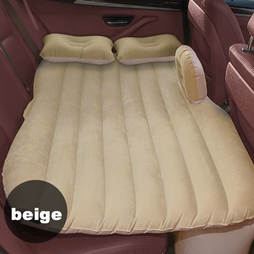 

Car Travel Air Bed Inflatable Mattress Travel Sleeping Camping Cushion Back Seat Pads with Two Air Pillows
