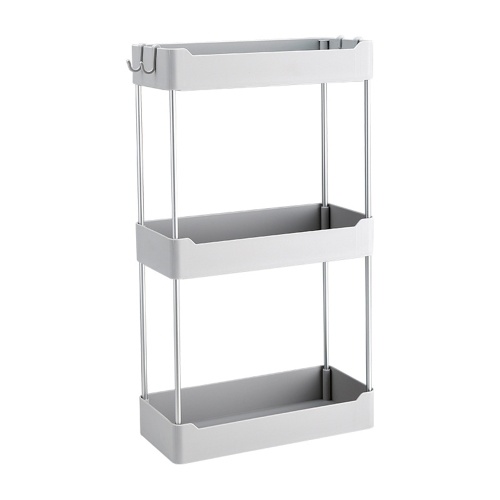 

3-Tier Storage Shelf Triple Layers Storage Organizer Rack