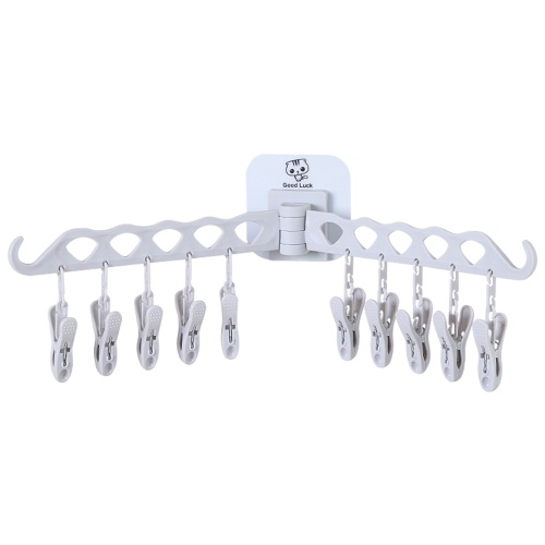 

No Drilling Wall Mounted Clip Hanger