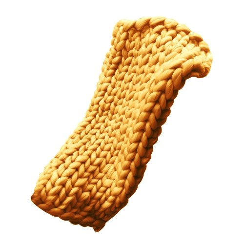 

Chunky Knitted Handmade Thick Blanket