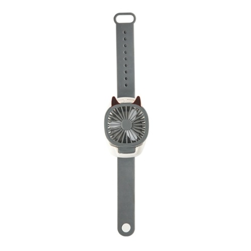 

Portable Mini Fan Watch Built-in Colorful Led Light Children USB Rechargeable Fan with Comfortable Wrist Band