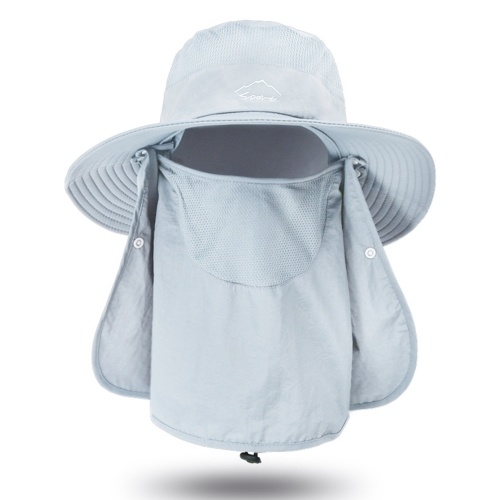 

Sun Cap with Removable Face Neck Cover