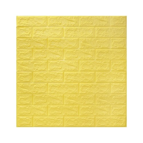 

10PCS Self Adhesive Wallpaper 3D Brick Effect Wallpaper Waterproof Peel and Stick Wallpaper Background Wall Decoration for Kitchen Bathroom Bedroom Wall Sticker