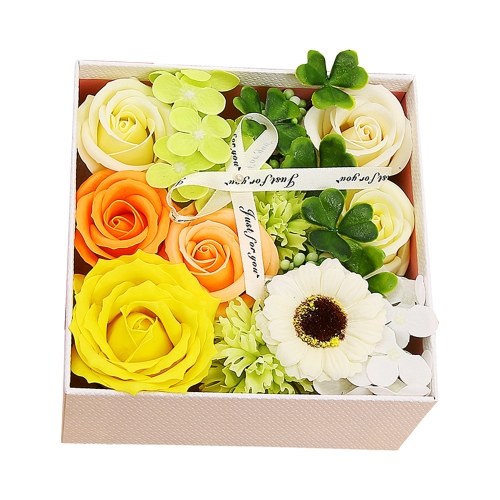 

Artificial Flowers Scented Forever Soap Rose Flower in Gift Box