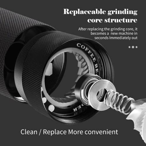 Hand Coffee Grinder Home Portable Coffee Bean Grinder Pentagonal Grinding Core Freshly Grinded Coffee Appliances 