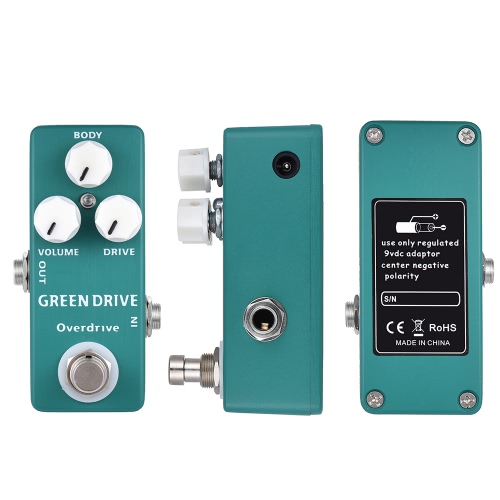 

MOSKY MP-53 Green Drive Overdrive Mini Single Эффект гитары педаль Истинный Обход
