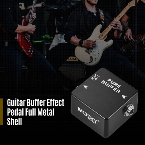 Mosky Pure Buffer Guitar Effect Pedal Full Metal Shell huismerk kopen in de aanbieding