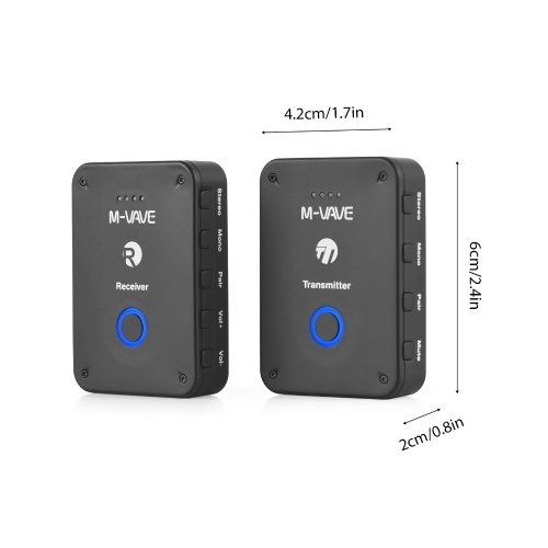 M-VAVE WP-9 Wireless Earphone Monitor Transmission System: High-Quality Sound with Low Latency 