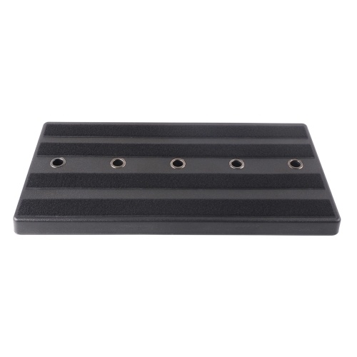 Rockhouse RPB-2BK Guitar Pedal Board - Durable, Lightweight, and Portable 