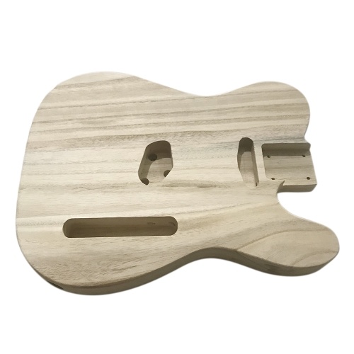 Chitarra elettrica tipo legno lucidato canna corpo chitarra barile acero elettrico fai da te per chitarra stile TL