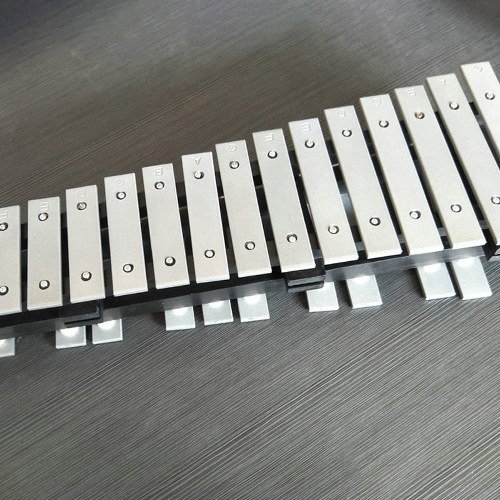 

Kids Percussion Musical Instruments Aluminum Hand Knock Xylophone 30-Tone Child Struck Piano Preschool Educational Toy
