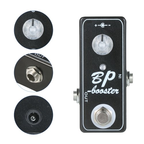 MOSKY Audio Mini Guitar Pedals BP Booster Clean Boost Effect Type True Bypass Switching for Guitar Bass Electro-acoustic Products 