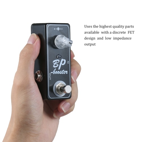 MOSKY Audio Mini Guitar Pedals BP Booster Clean Boost Effect Type True Bypass Switching for Guitar Bass Electro-acoustic Products 