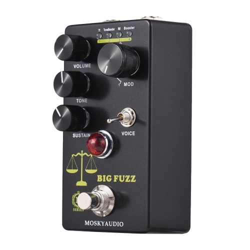 MOSKYAudio FUZZ Guitar Effect Pedal - BIG FUZZ 