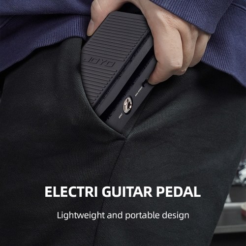 JOYO WAH-I 2-in-1 Wah Volume Pedal - Compact, Portable, and Versatile Guitar Effect Pedal 
