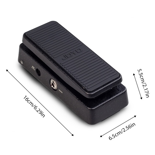 JOYO WAH-I 2-in-1 Wah Volume Pedal - Compact, Portable, and Versatile Guitar Effect Pedal 
