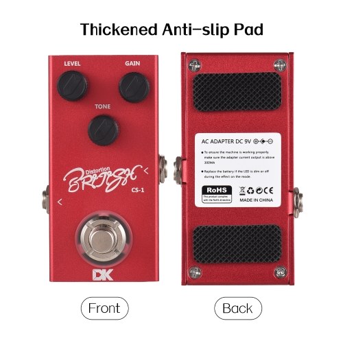 DK Classic British Distortion Pedal Electric Guitar Effects Pedal CS-1 