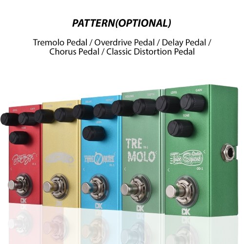 DK Classic British Distortion Pedal Electric Guitar Effects Pedal CS-1 