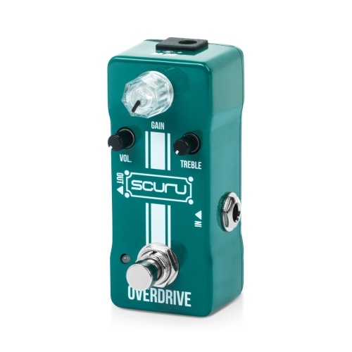 SCURU VS702 Vintage Analog Guitar Delay Effects Pedal - TIME/VOL/REPEAT Comprehensive Controls Effector 