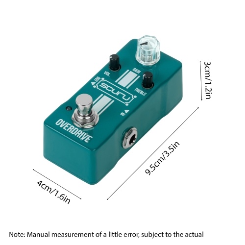SCURU VS702 Vintage Analog Guitar Delay Effects Pedal - TIME/VOL/REPEAT Comprehensive Controls Effector 
